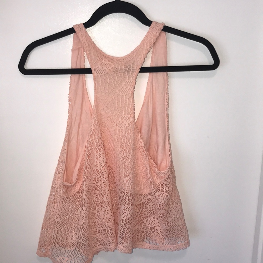 Painted Threads Crochet Tank - Picture 2 of 3